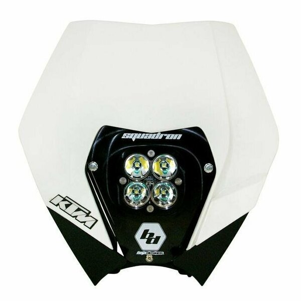 Baja Designs KTM Headlight Kit AC 08-13 w/ Headlight Shell White Squadron Sport 557061AC